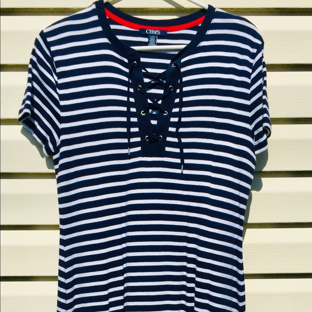 Champs fitted stripe dress